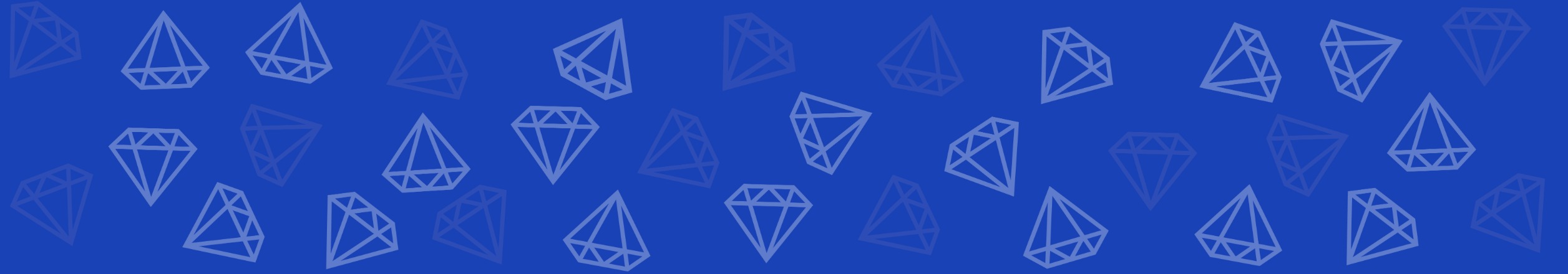 Blue Diamond Header